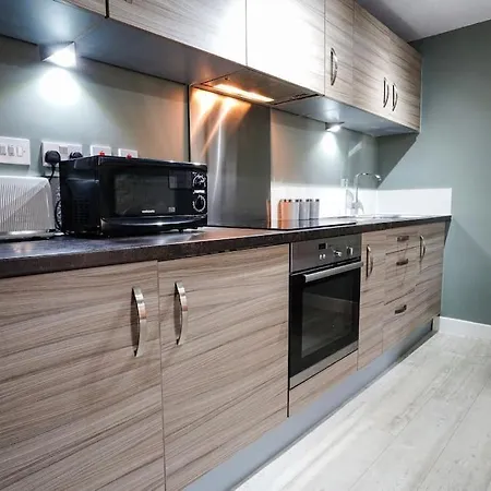 Semesterbostad Modern Townhouse Location Free Parking Leeds (West Yorkshire)